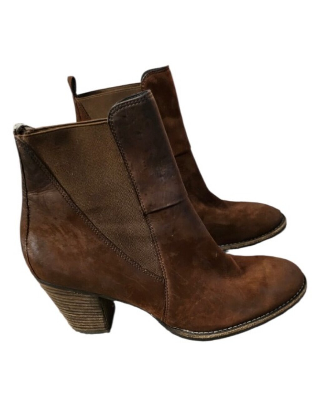 Paul Green SZ6 Jules Brown Chelsea Boots